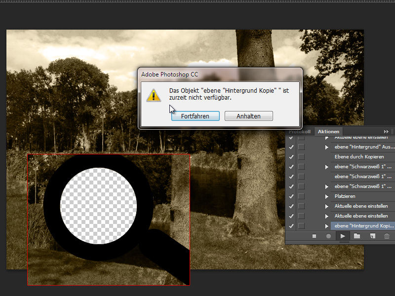 Neue Funktionen In Photoshop Cc Bedingte Aktionen Photoshoptutorials De