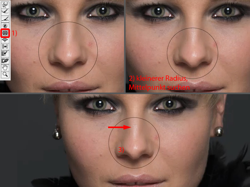 Looks Styles Mit Photoshop Gesichtsform Optimieren Photoshoptutorials De