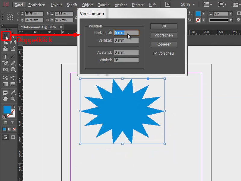 Dreieck Zeichnen Stern Zeichnen Indesign Shortcuts Indesign Tutorials De