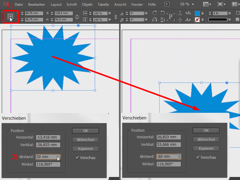 Dreieck Zeichnen Stern Zeichnen Indesign Shortcuts Indesign Tutorials De