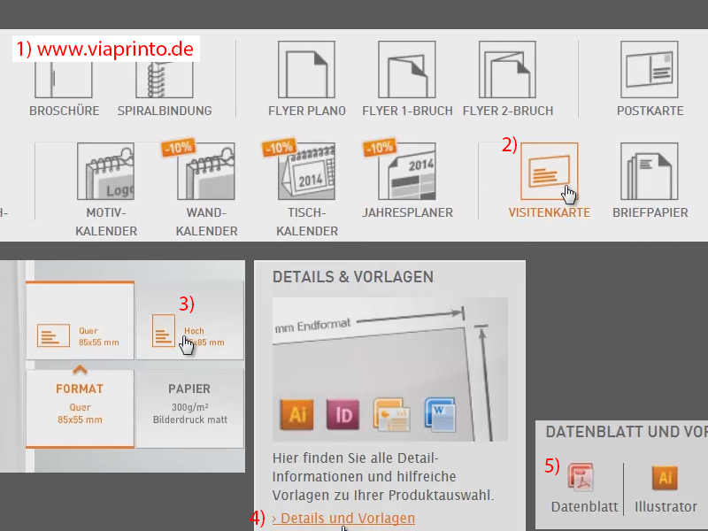 Visitenkarte Gestalten Mit Indesign Datenzusammenfuhrung Indesign Tutorials De