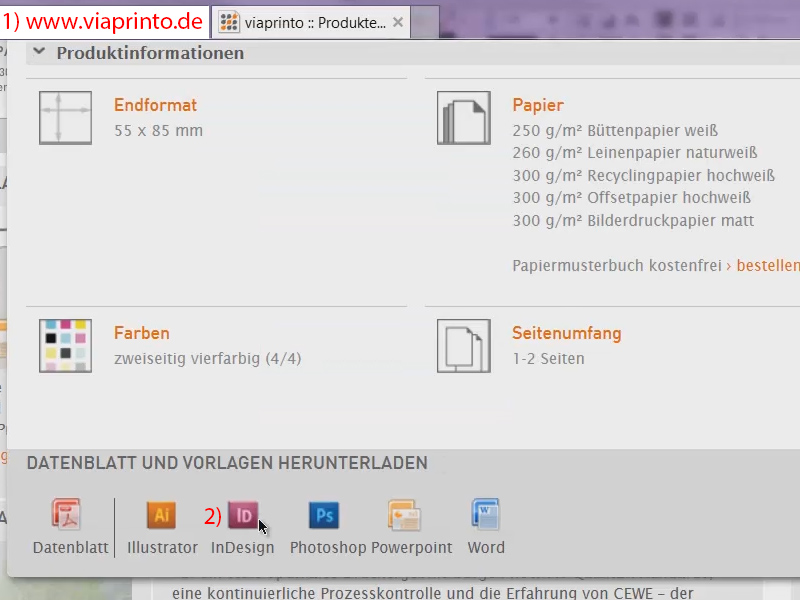 Visitenkarte Gestalten Mit Indesign Datenzusammenfuhrung Indesign Tutorials De