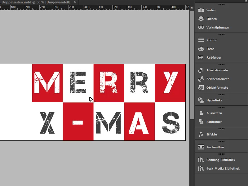 Weihnachtskarten Gestalten Grusskarten Erstellen Indesign Tutorials De