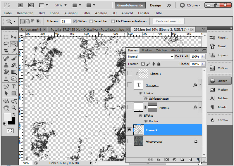Tutorial Grungeeffekt Fur Typo Und Layout