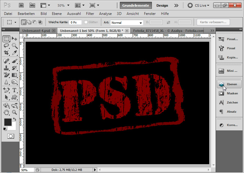 Tutorial Grungeeffekt Fur Typo Und Layout