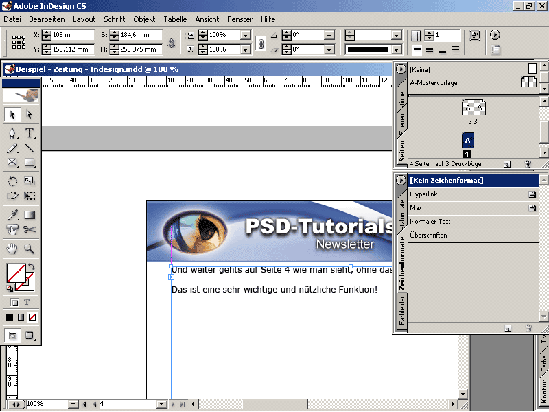 Indesign Tutorial Zeitung | tutorial zeitung brosch 252 re mit indesign erstellen psd Indesign Tutorial Zeitung | tutorial zeitung brosch 252 re mit indesign erstellen psd
