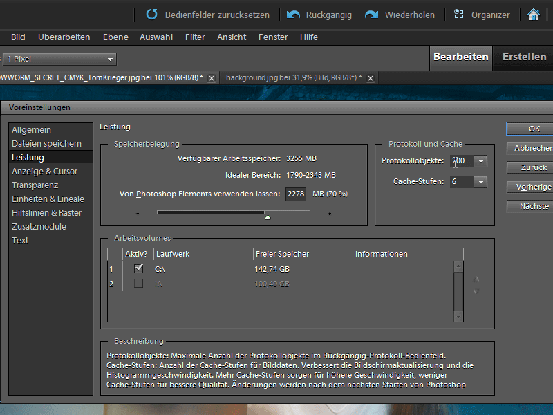 Tutorial Voreinstellungen In Adobe Photoshop Elements