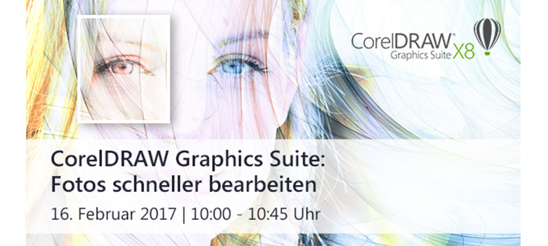 Webinar zu Corel PHOTO-PAINT mit Ralf Fischer Webinar zu Corel PHOTO-PAINT mit Ralf Fischer