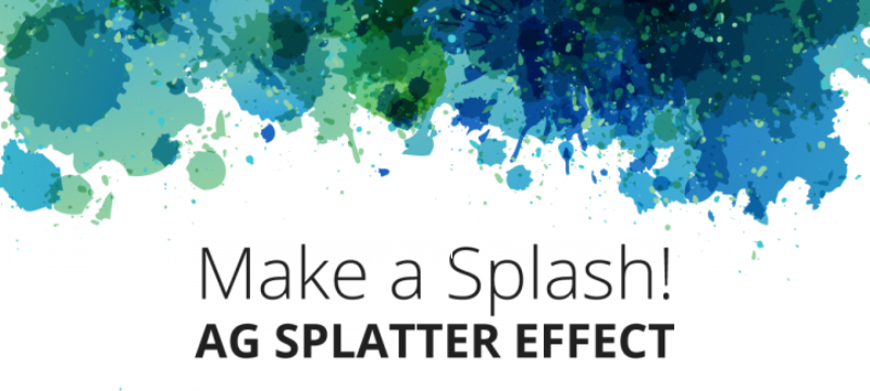 Splatter-Effekt für Adobe Illustrator