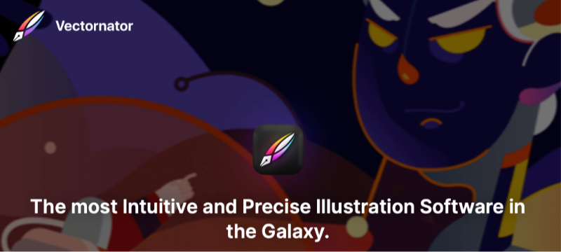 Vectornator, die intuitivste und präziseste Illustrationssoftware der Galaxis.