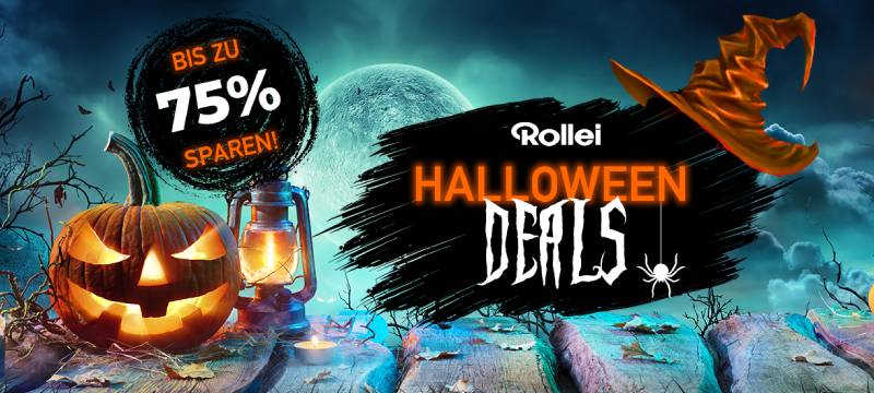 Zu Halloween hat Rollei die Preise kräftig gesenkt: bis zu 75% Zu Halloween hat Rollei die Preise kräftig gesenkt: bis zu 75%