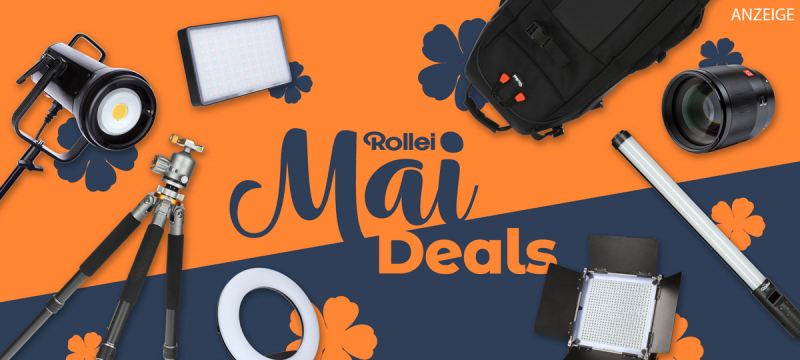 Die Mai-Deals von Rollei: Jetzt bis zu 73% sparen!