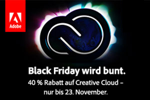 Adobe Creative Cloud: 40 % Rabatt! Adobe Creative Cloud: 40 % Rabatt!