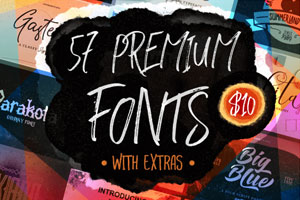 Mighty Deals – 57 Schriften für Web und Print Mighty Deals – 57 Schriften für Web und Print