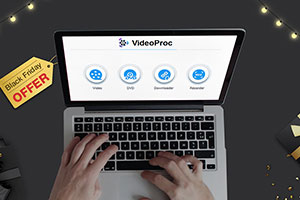 Sales zum Black Friday: 65 % Rabatt auf die Videobearbeitungssoftware VideoProc Sales zum Black Friday: 65 % Rabatt auf die Videobearbeitungssoftware VideoProc