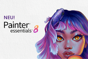 Corel® Painter® Essentials™ 8 ist da! Corel® Painter® Essentials™ 8 ist da!