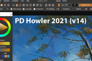 PD Howler 2021 – das schnelle Malprogramm mit 3D-Möglichkeiten PD Howler 2021 – das schnelle Malprogramm mit 3D-Möglichkeiten