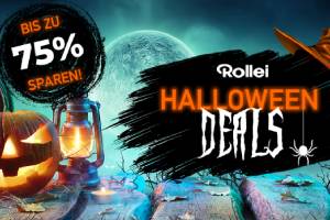 Zu Halloween hat Rollei die Preise kräftig gesenkt: bis zu 75%
